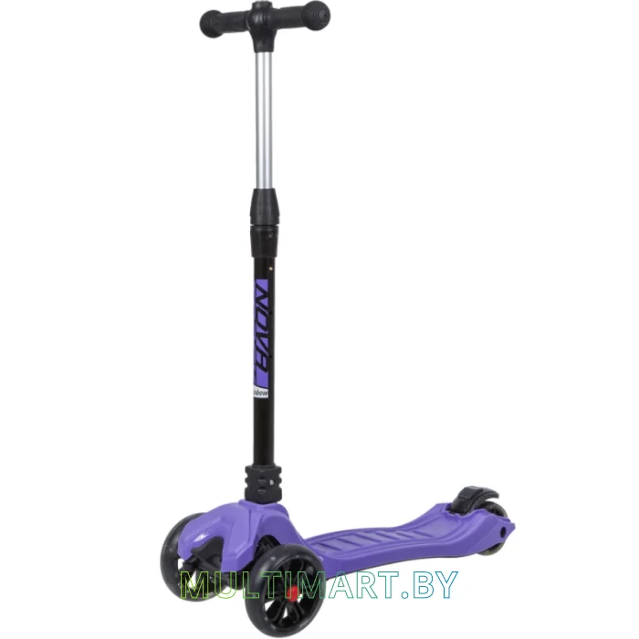 Самокат Novatrack RainBow Pro 135PRO.RAINBOW.VT20 (фиолетовый, 2020)